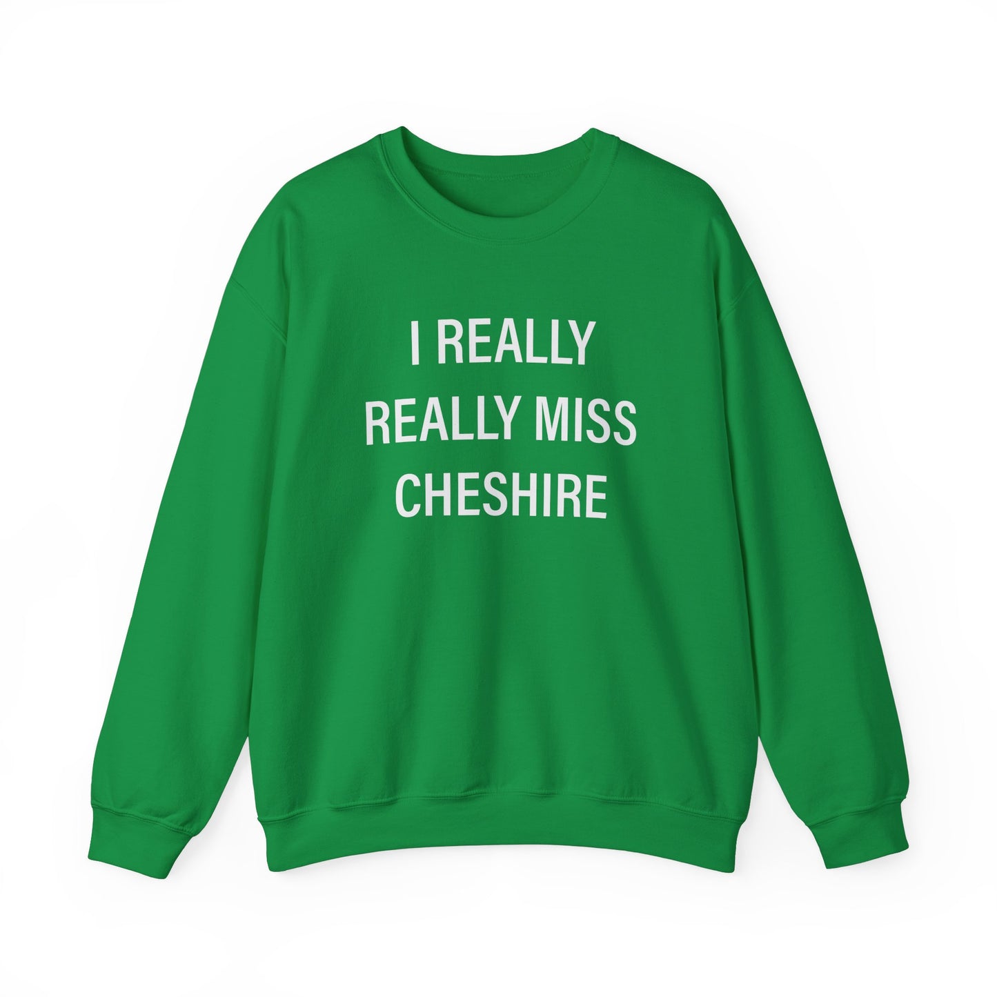 I Really Really Miss Cheshire Unisex Heavy Blend™ Crewneck Sweatshirt