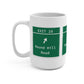 Vintage Merritt Parkway Exit 28 Sign Mug 15oz
