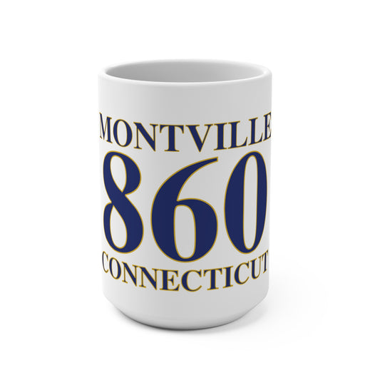 Montville 860 Connecticut Mug 15oz