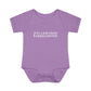 Just a kid from Barkhamsted Infant Baby Rib Bodysuit