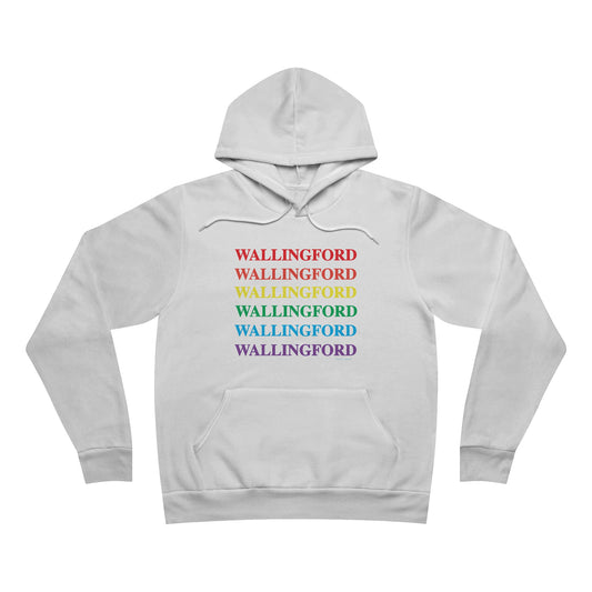 Wallingford Pride  Unisex Sponge Fleece Pullover Hoodie