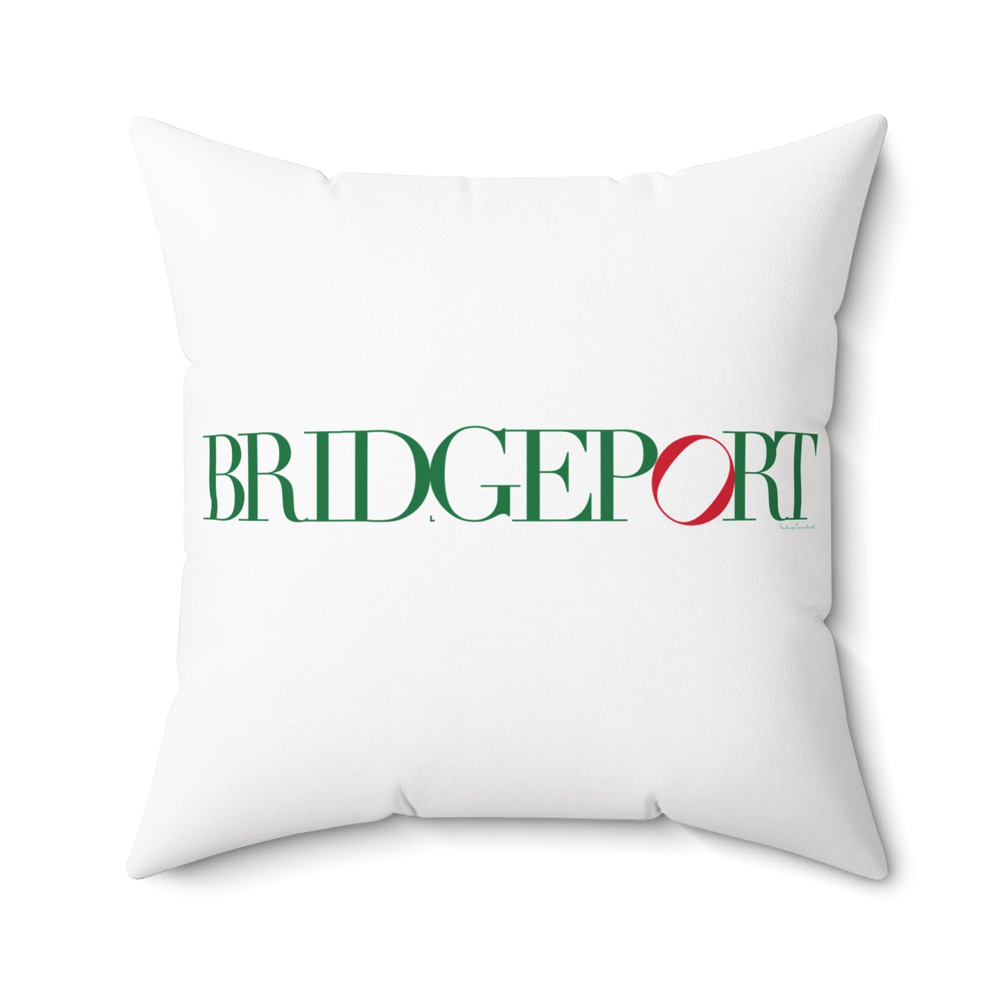 41 Tilt Bridgeport Spun Polyester Square Pillow