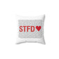 Stratford Love Spun Polyester Square Pillow