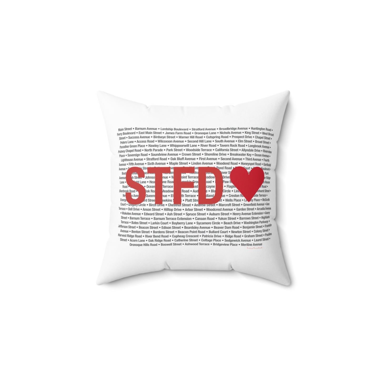 Stratford Love Spun Polyester Square Pillow