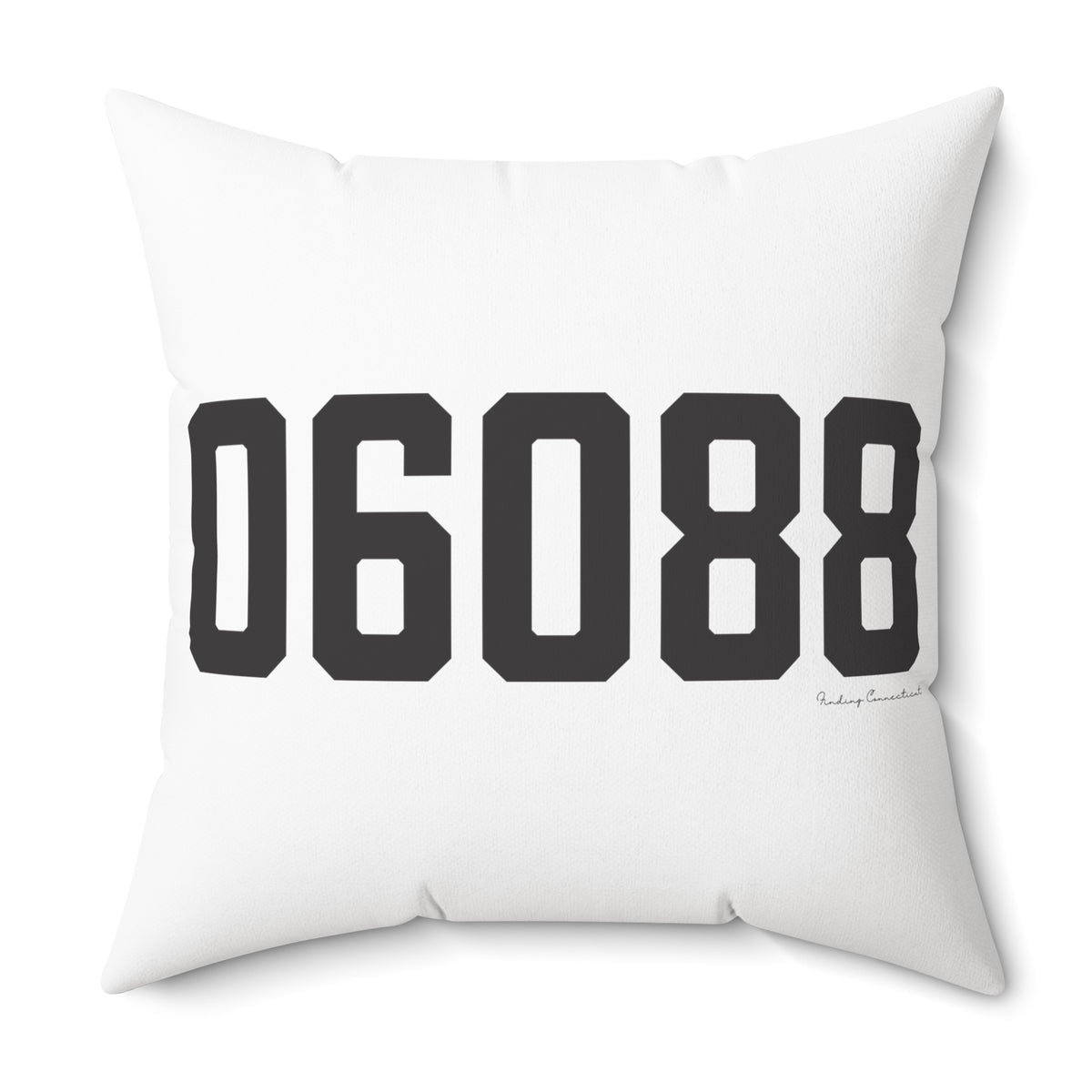 06088 East Windsor Connecticut Zip Code Polyester Square Pillow