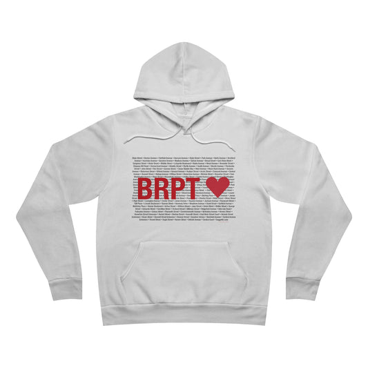 Bridgeport Love Unisex Sponge Fleece Pullover Hoodie