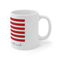 Stonington Connecticut Flag Mug 11oz
