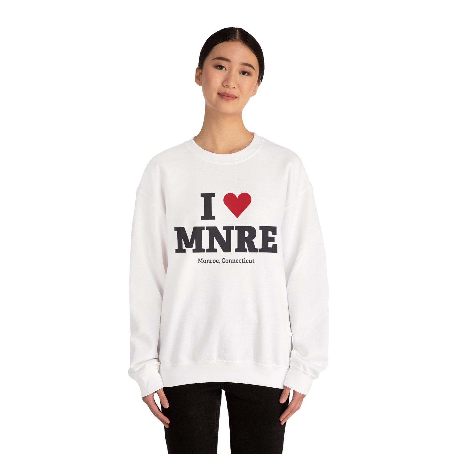 I Heart MNRE Unisex Heavy Blend™ Crewneck Sweatshirt