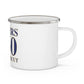 Storrs 860 Connecticut Enamel Camping Mug