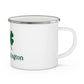 I Clover North Stonington Enamel Camping Mug