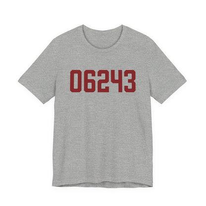 06243 Killingly  Connecticut Zip Code Unisex Jersey Short Sleeve T-Shirt