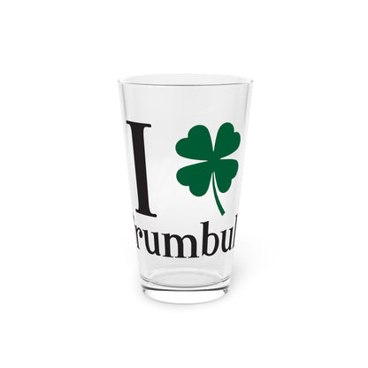I Clover Trumbull Pint Glass, 16oz