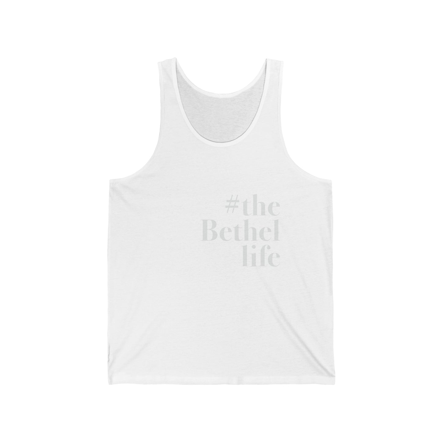 #thebethellife Unisex Jersey Tank