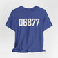 06877 Ridgefield CT Zip Code Unisex Jersey Short Sleeve T-Shirt