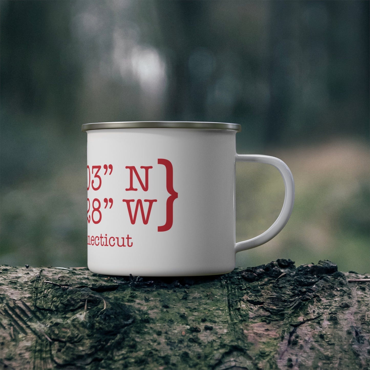 Norwalk Coordinates Enamel Camping Mug