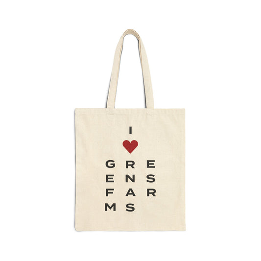 Greens Farms Vision Cotton Canvas Tote Bag