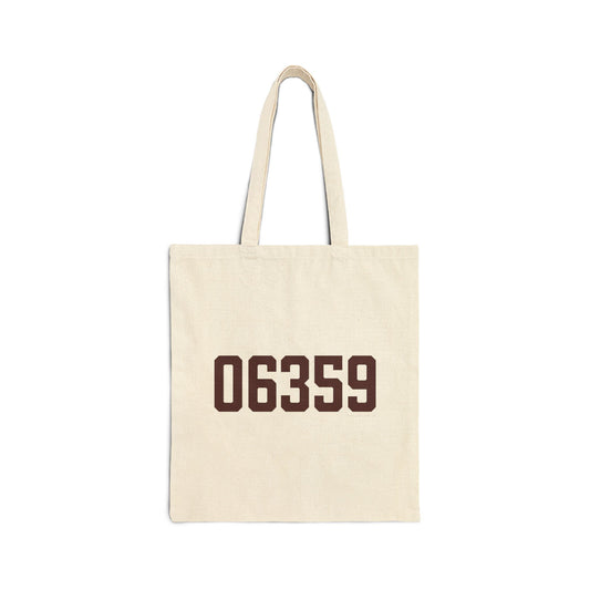 06359 North Stonington Connecticut Zip Code Cotton Canvas Tote Bag