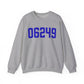 06249 Lebanon Connecticut Zip Code Unisex Heavy Blend™ Crewneck Sweatshirt