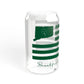 Brookfield Connecticut St. Patrick’s Day Flag Sipper Glass, 16oz