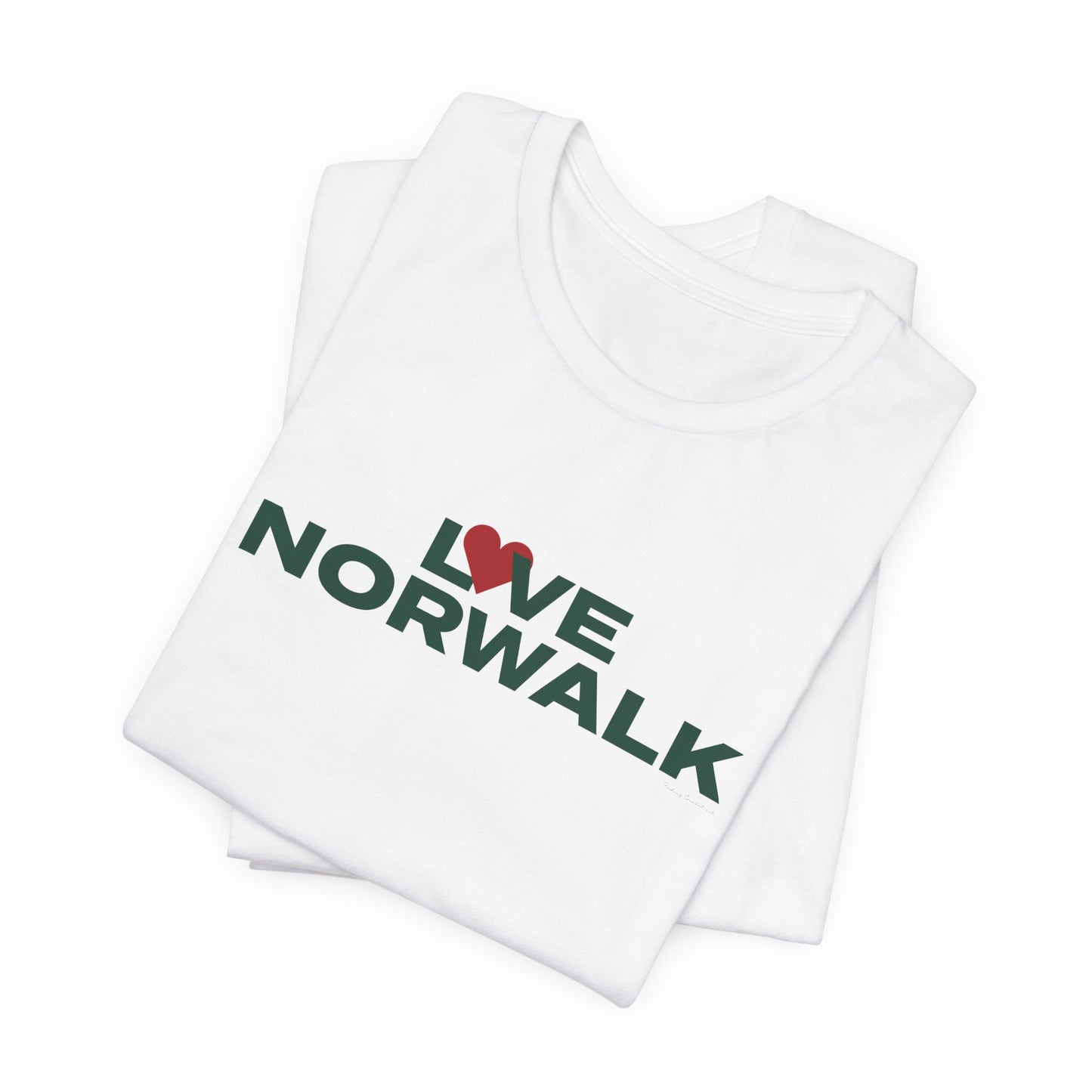 Love Norwalk Unisex Jersey Short Sleeve T-Shirt