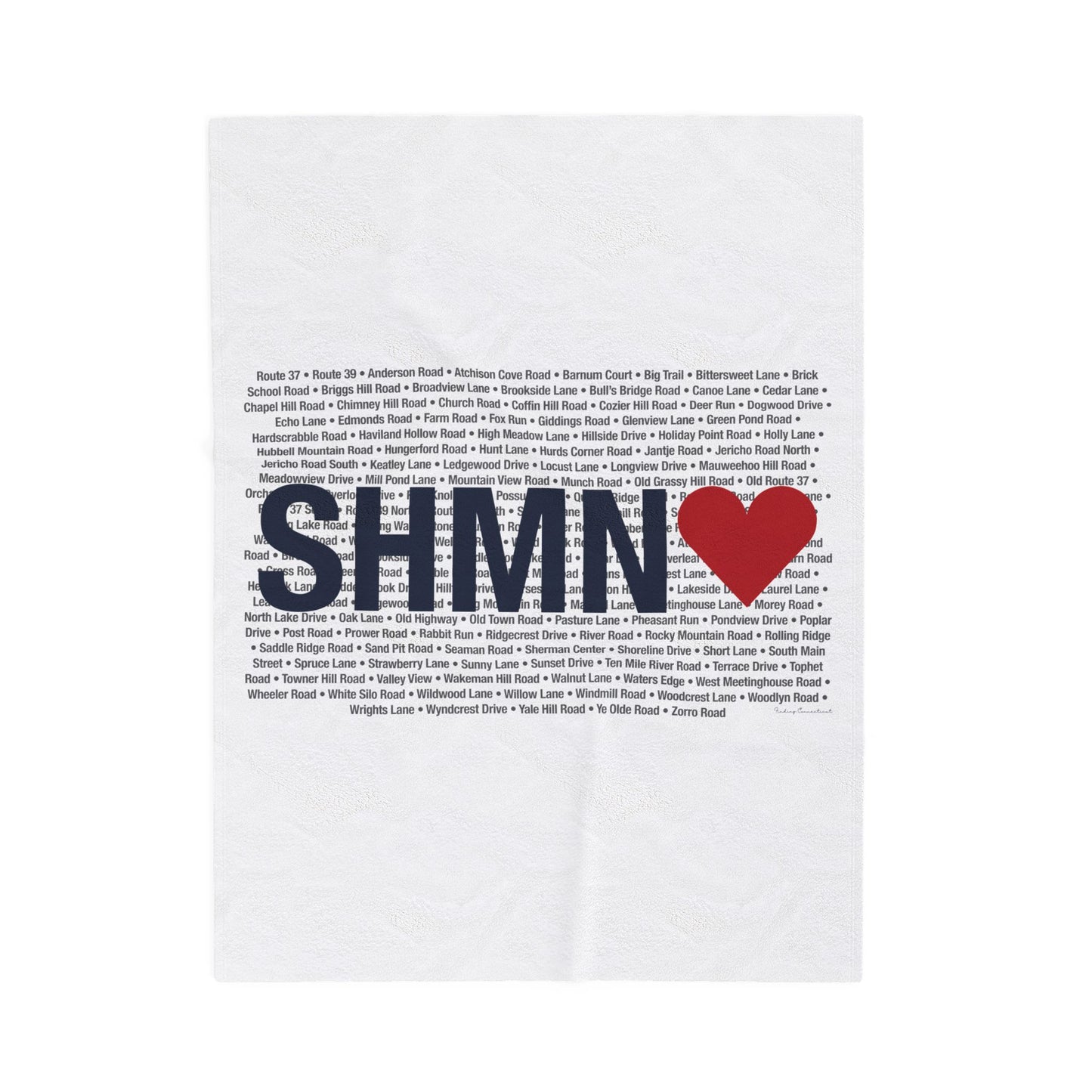 Sherman Love  Velveteen Plush Blanket