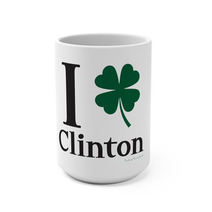 I Clover Clinton Mug 15oz