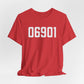06901 Stamford Connecticut Zip Code Unisex Jersey Short Sleeve T-Shirt