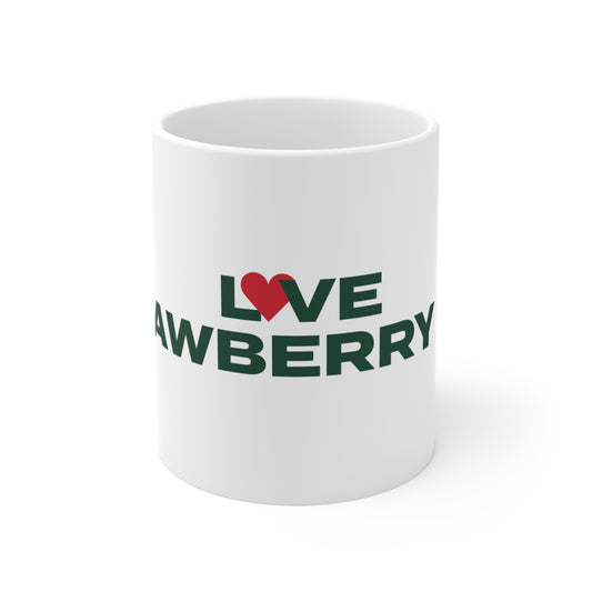 Love Strawberry Hill Mug 11oz