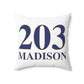 203 Madison Polyester Square Pillow