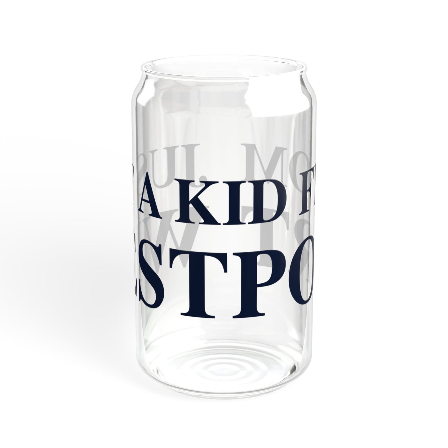 Just a kid from Westport Sipper Glass, 16oz