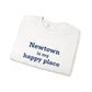 Newtown Is My Happy Place Unisex Heavy Blend™ Crewneck Sweatshirt