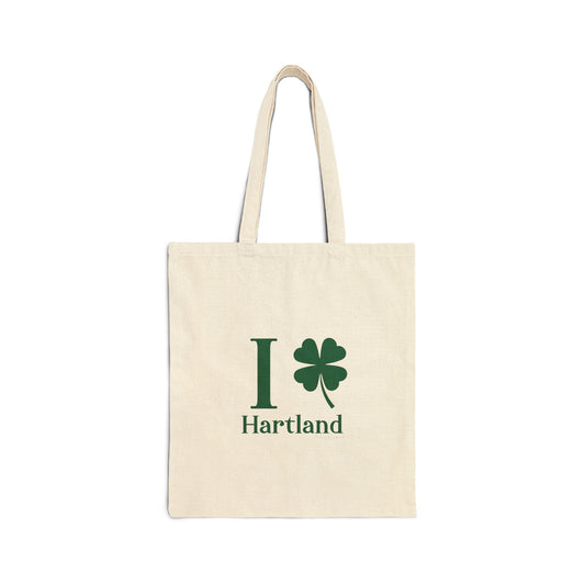 I Clover Hartland Cotton Canvas Tote Bag