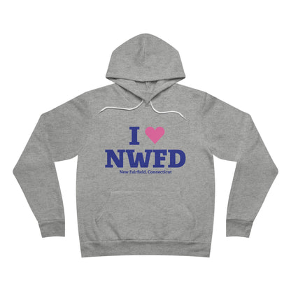 I Heart NWFD Unisex Sponge Fleece Pullover Hoodie