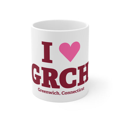 I Heart GRCH Mug 11oz