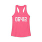 06412 Chester CT Zip Code Women's Ideal Racerback Tank Top