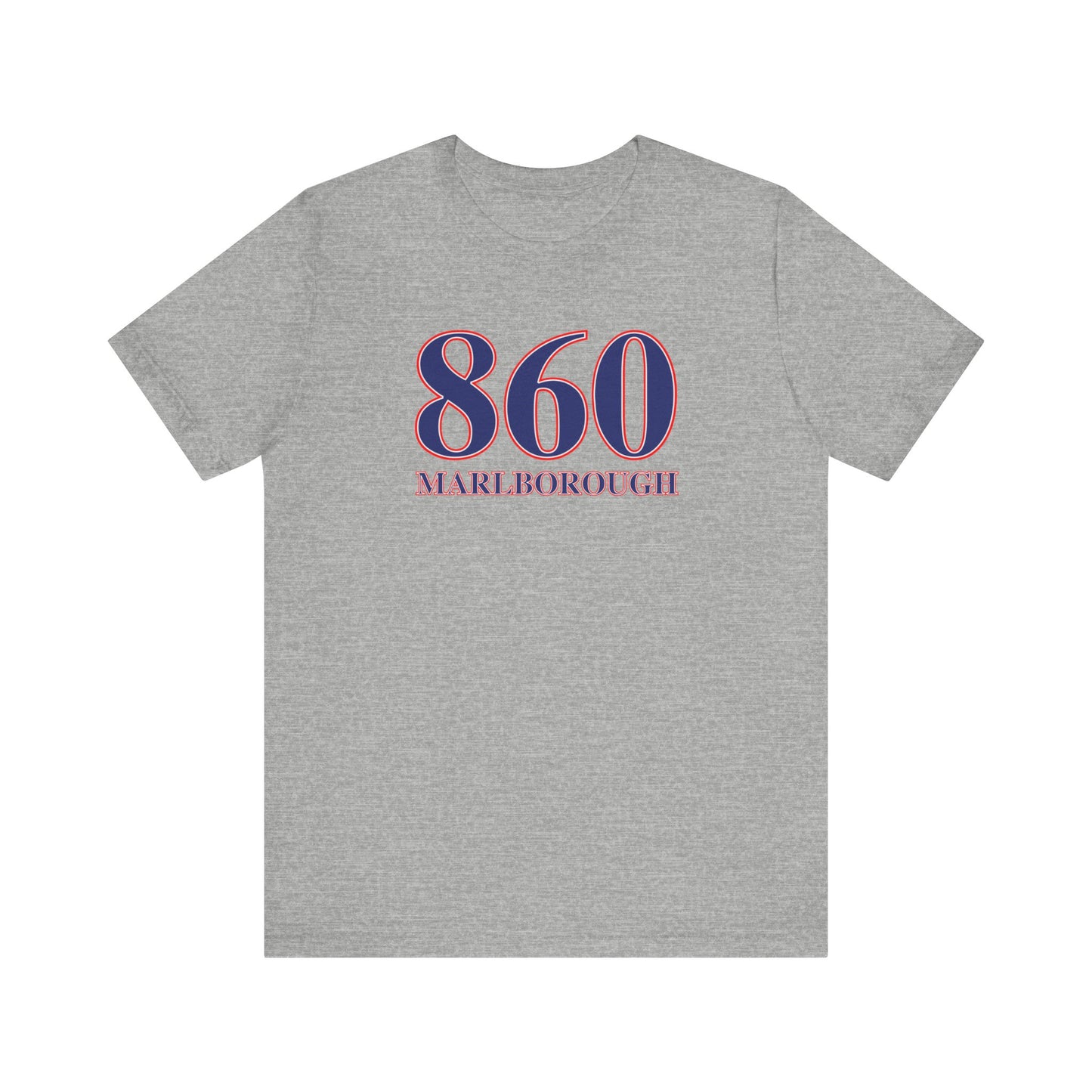 860 Marlborough Red White & Blue Unisex Jersey Short Sleeve T-Shirt