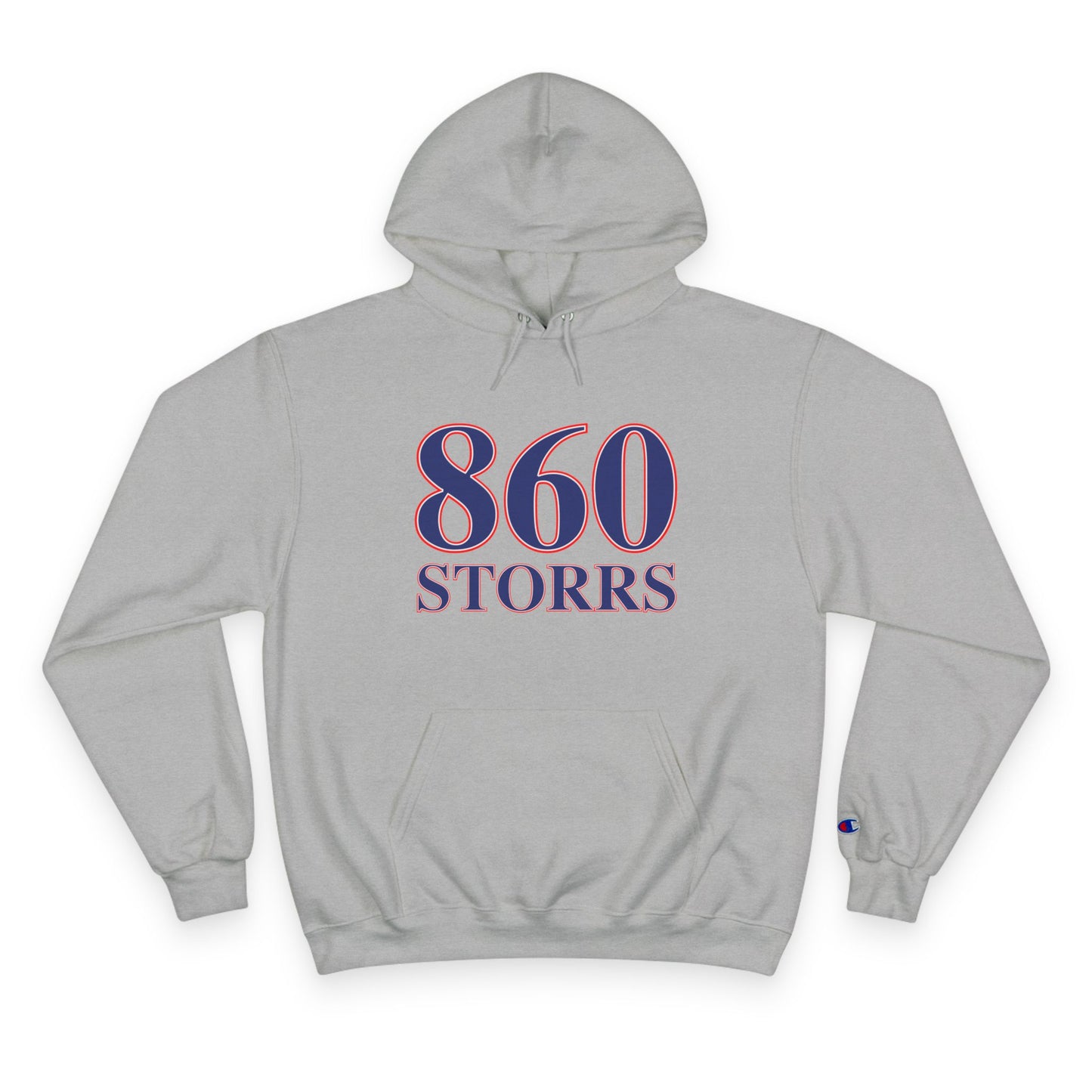 860 Storrs Red, White & Blue Champion Hoodie