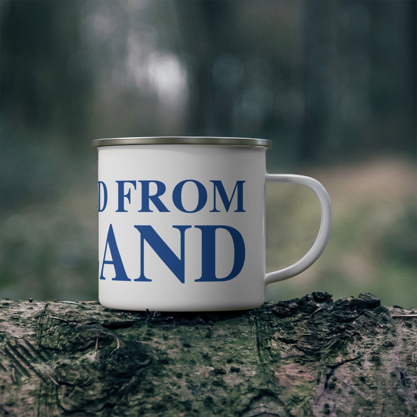 Just a kid from Tolland Enamel Camping Mug