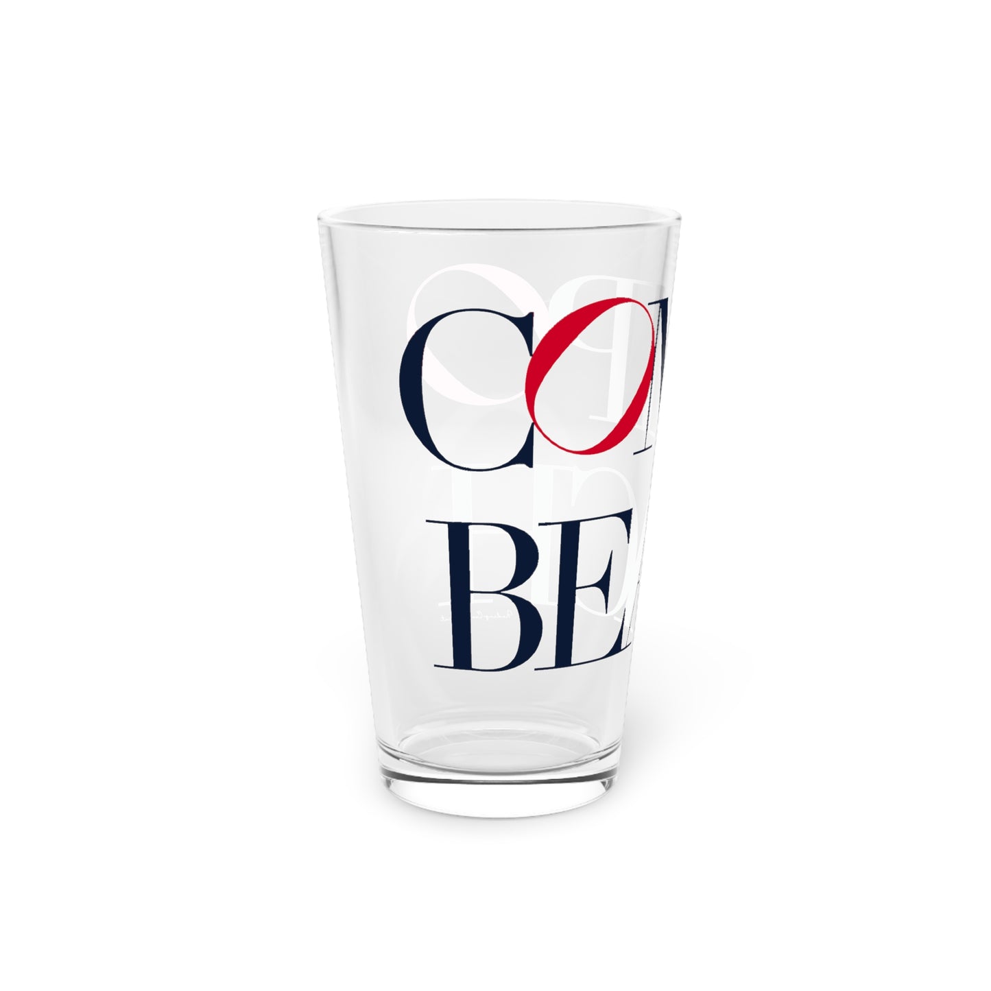41 Tilt Compo Beach Pint Glass, 16oz