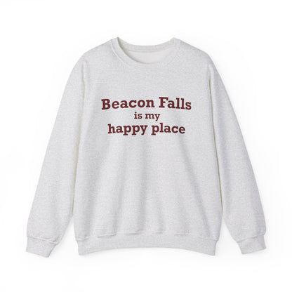 Beacon Falls is My Happy Place Unisex Heavy Blend™ Crewneck Sweatshirt