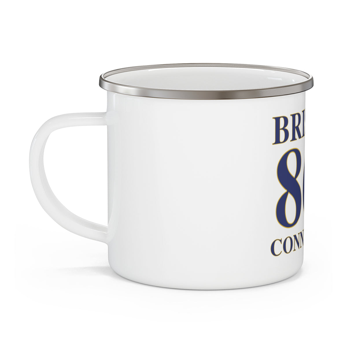 Bristol 860 Connecticut  Enamel Camping Mug