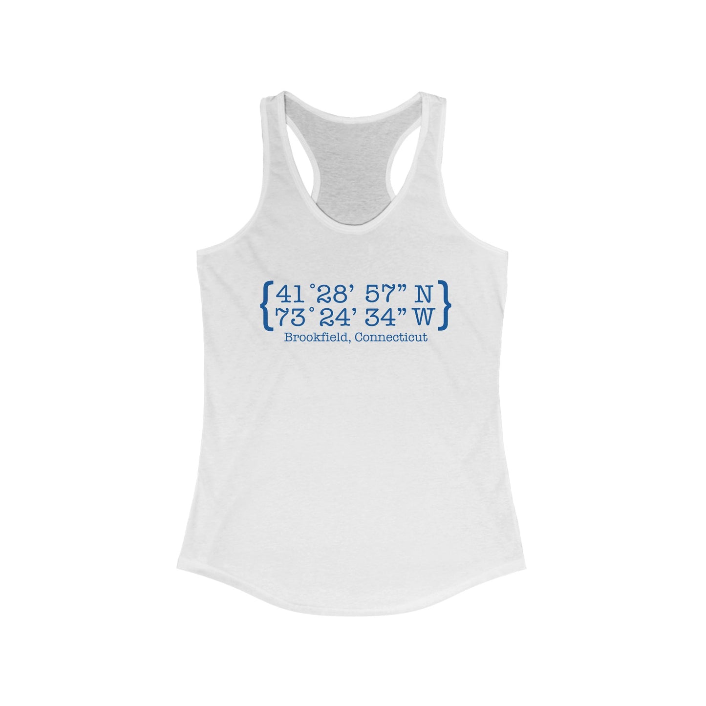 Brookfield Coordinates Women's Ideal Racerback Tank Top
