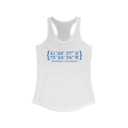 Brookfield Coordinates Women's Ideal Racerback Tank Top