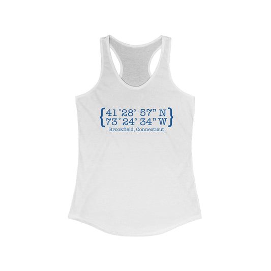 Brookfield Coordinates Women's Ideal Racerback Tank Top