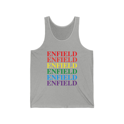 Enfield Pride  Unisex Jersey Tank