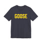 Goose Zip Code Yellow & Pink Unisex Jersey Short Sleeve Tee