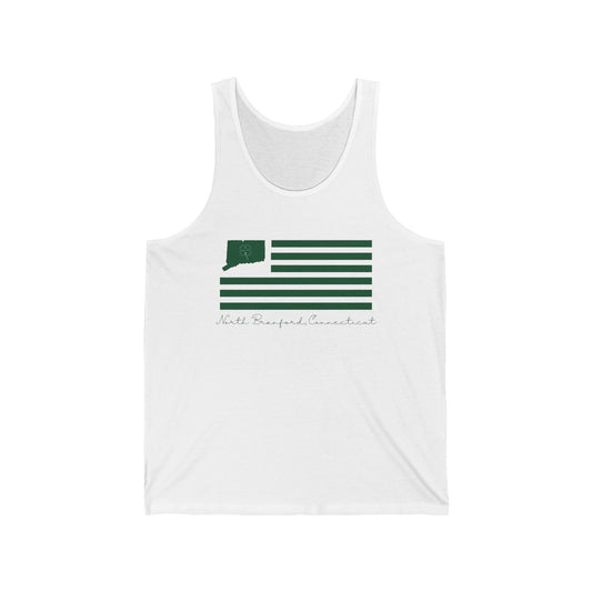 North Branford Connecticut St. Patrick’s Day Flag Unisex Jersey Tank Top