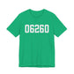 06260 Putnam CT Zip Code Unisex Jersey Short Sleeve T-Shirt