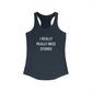 I Really Really Miss Storrs Women's Ideal Racerback Tank Top