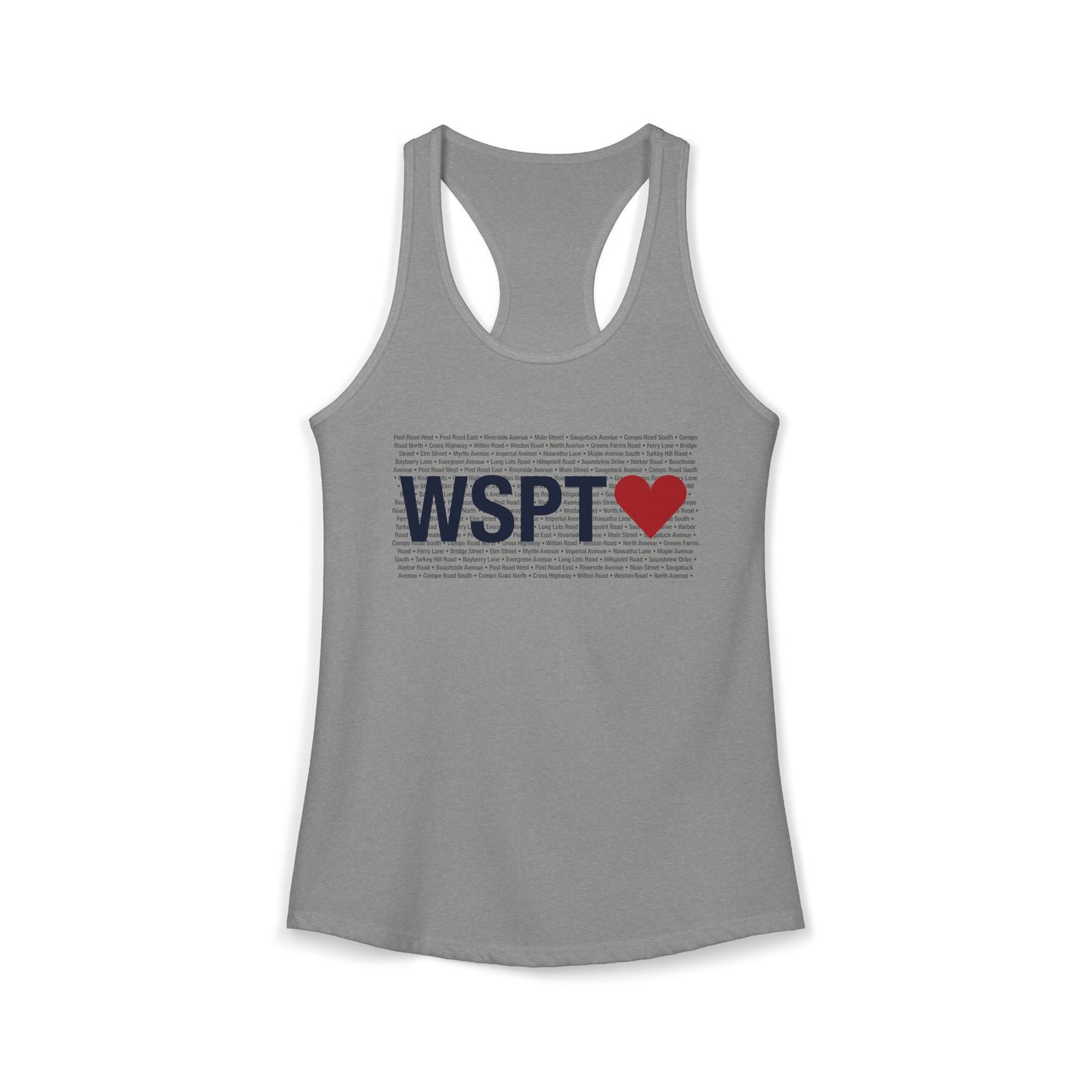 Westport Love Women's Ideal Racerback Tank Top
